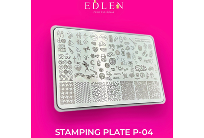 Пластина для стемпинга Edlen №4 Modern art