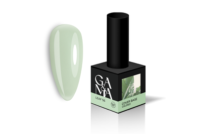База цветная GaMa Cover base Colored №56 Leaf, лист, 15 мл