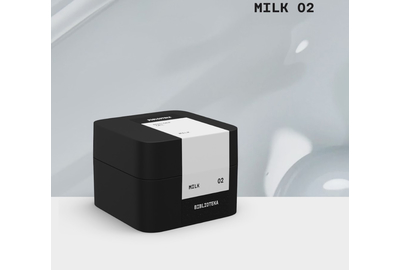 Гель для ногтей BIBLIOTEKA Builder gel №02 Milk, молочный, 30 мл