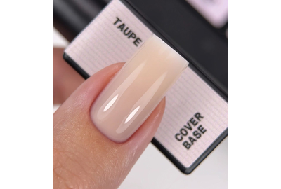 База для ногтей BIBLIOTEKA Cover base №08 Taupe, холодная бежевая, 10 мл