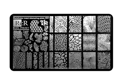 Пластина для стемпинга RichColor Max Print RcR-01
