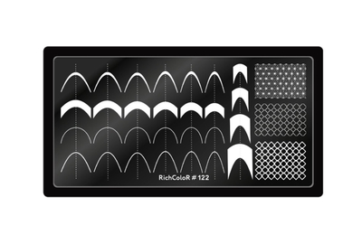 Пластина для стемпинга RichColor №122