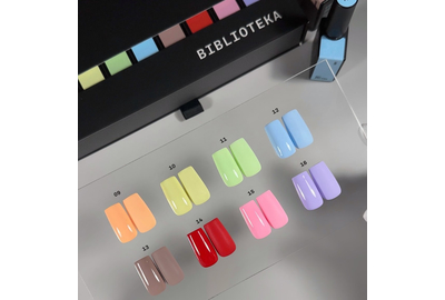 Набор гель-лаков BIBLIOTEKA gel polish set ICED MOOD №009-016