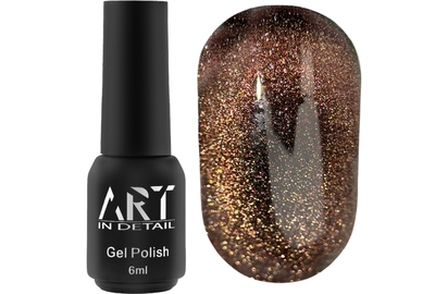 Гель-лак для ногтей ART Charm Eye Cat №CC010, кошачий глаз, 6 мл