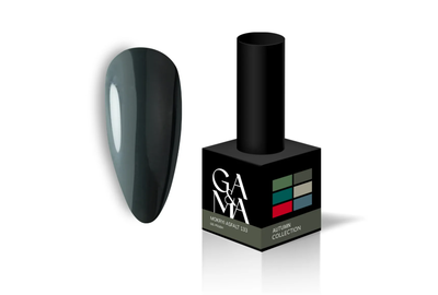 Gel nail polish GaMa Autumn collection No. 133 wet asphalt, 10 ml