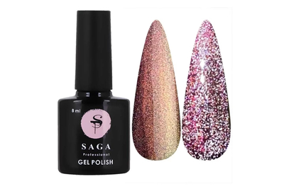 Gel polish cat`s eye reflective SAGA Chameleon No. 10, 10 ml