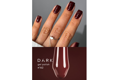Гель-лак DARK №162, вишневый, 6 мл