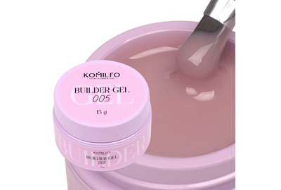 Гель для ногтей Komilfo Builder Gel №005, 15 мл