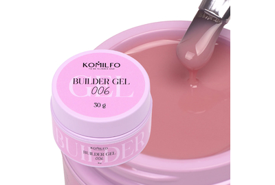 Гель для ногтей Komilfo Builder Gel №006, 30 мл