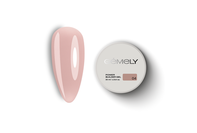 Гель для ногтей Gemely Power Builder gel №004, 30 мл