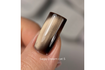 Гель-лак Saga Dream Cat Кошачий Глаз №05, 10 мл