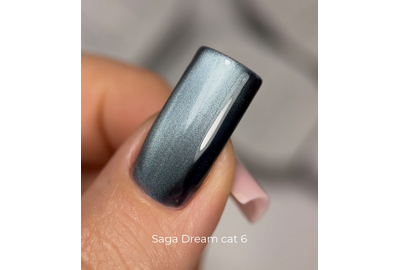 Гель-лак Saga Dream Cat Кошачий Глаз №06, 10 мл