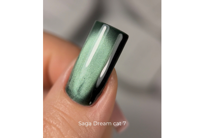 Гель-лак Saga Dream Cat Кошачий Глаз №07, 10 мл