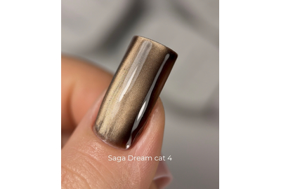 Гель-лак Saga Dream Cat Кошачий Глаз №04, 10 мл
