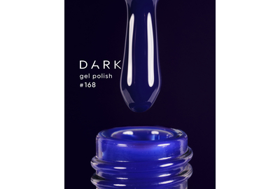 Гель-лак DARK №168, індиго, 10 мл