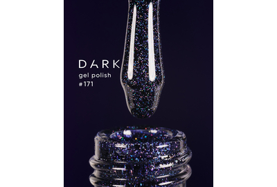 Гель-лак DARK №171, космічний, 6 мл