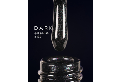 Гель-лак DARK №174, графітовий, 10 мл