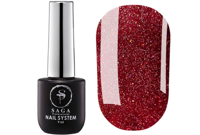 Гель-лак SAGA Fiery №40 світловідбиваючий, 10 мл