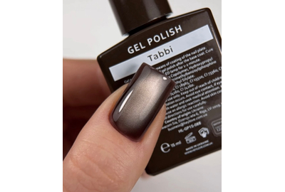 Гель-лак для ногтей HEYLOVE gel Polish Tabbi, кошачий глаз, дымный, 15 мл