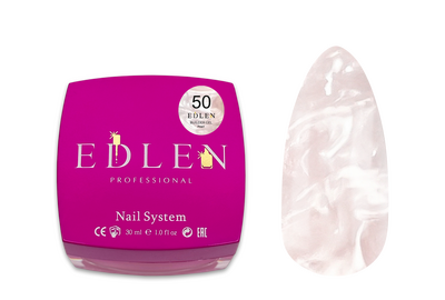Гель для ногтей Edlen Builder Gel Pearl №50, 30 мл