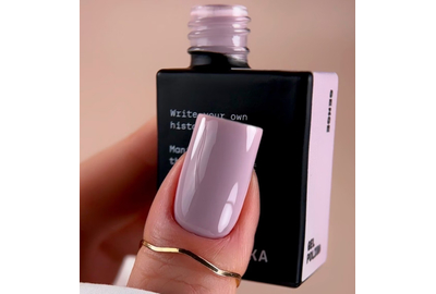 Гель-лак для ногтей BIBLIOTEKA №025 Sense, безвкусно-розовый, 10 мл