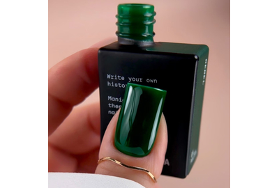 Гель-лак для ногтей BIBLIOTEKA №032 Rebel, зеленый, 10 мл