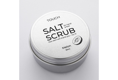 Touch Silver Line Salt Scrub Melon Hand Scrub, 50 ml