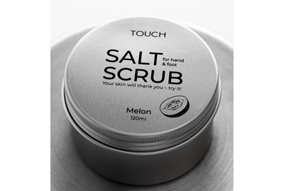 Hand scrub Touch Silver Line Salt Scrub Melon, melon, 120 ml