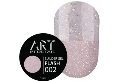 Гель для ногтей ART Builder gel Flash №002, 15 мл