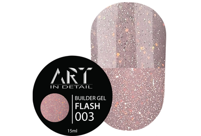 Гель для ногтей ART Builder gel Flash №003, 15 мл