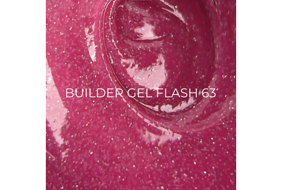 Гель для ногтей Edlen Builder Gel Flash №63, 30 мл