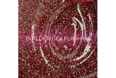 Гель для ногтей Edlen Builder Gel Flash №64, 30 мл