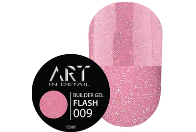 Гель для ногтей ART Builder gel Flash №009, 15 мл