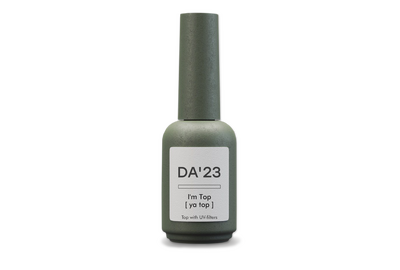 Топ для ногтей DA_23 Top medium no UV, без липкого слоя, без фильтров, 14 мл