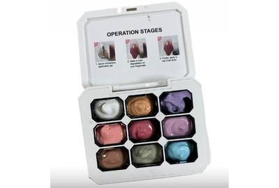 Набор гель-красок для омбре Lilly №017, 9 цветов