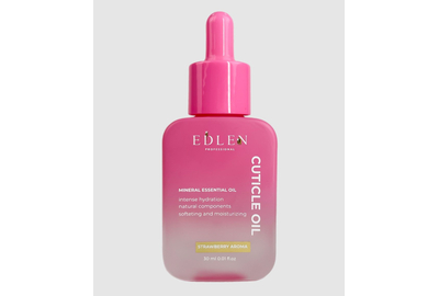 Масло для кутикулы Edlen Strawberry aroma, клубника, 30 мл
