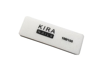 Бафф мини Kira Nails 100/100 двухсторонний