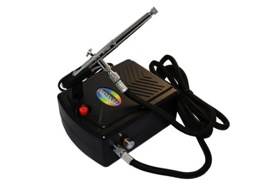 Аэрограф с мини компрессором AS-200B/BD139E сопло 02 мм