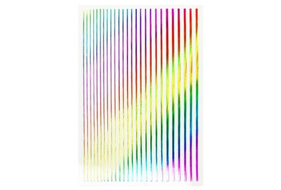 Наклейка гибкая лента Rainbow