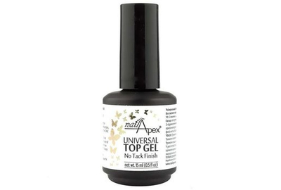 Универсальный топ-гель Universal top gel NailApex из УФ без ЛЖ 15 мл, Обьем: 15 мл