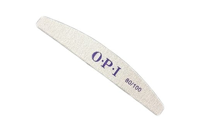 Пилка для ногтей OPI 80/100 полумесяц
