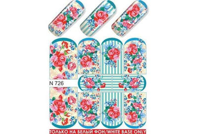 Слайдер дизайн для ногтей N 726