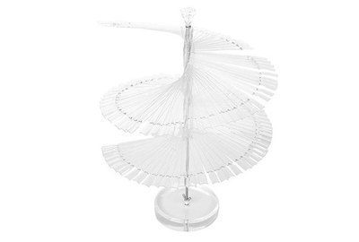 Палитра для гель лаков прозрачная стойка