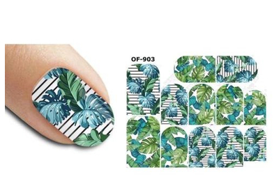 Slider design for nails OF 903