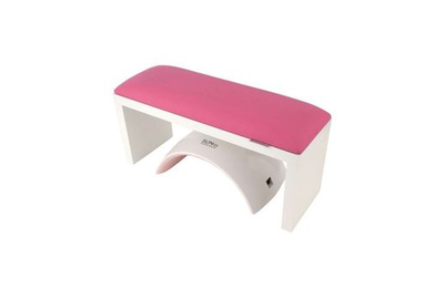 Подлокотник на белых ножках Pink Розовый