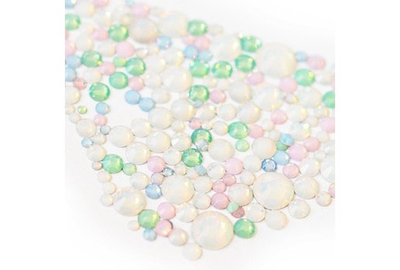 Стразы Опал микс цветные