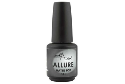 Матовый топ-гель NailApex Allure 10 мл