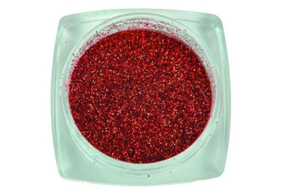 Komilfo блесточки 036 розмір 008 мм яскраво-червоні 25 г