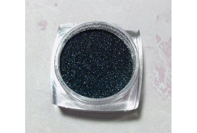 Komilfo блесточки № 014 розмір 01 мм графіт голограма 25