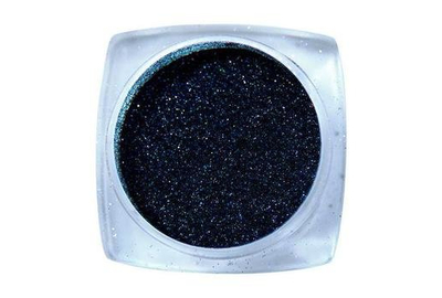 Komilfo блесточки № 001 розмір 01 мм чорні голограма 25 г